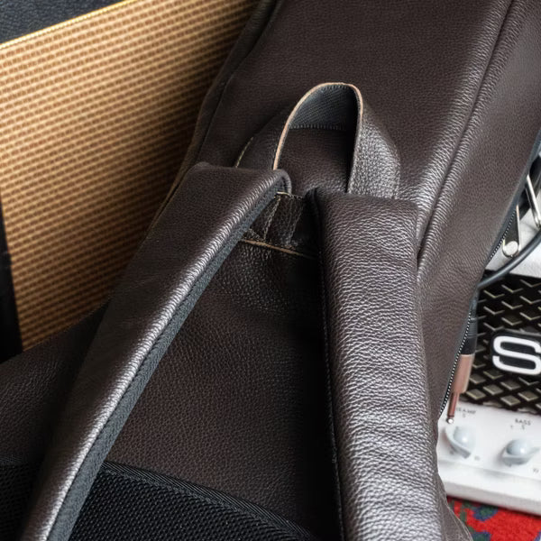 Deluxe Leather Padded Gig Bag