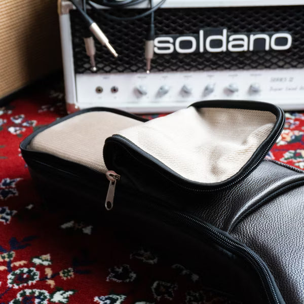 Deluxe Leather Padded Gig Bag